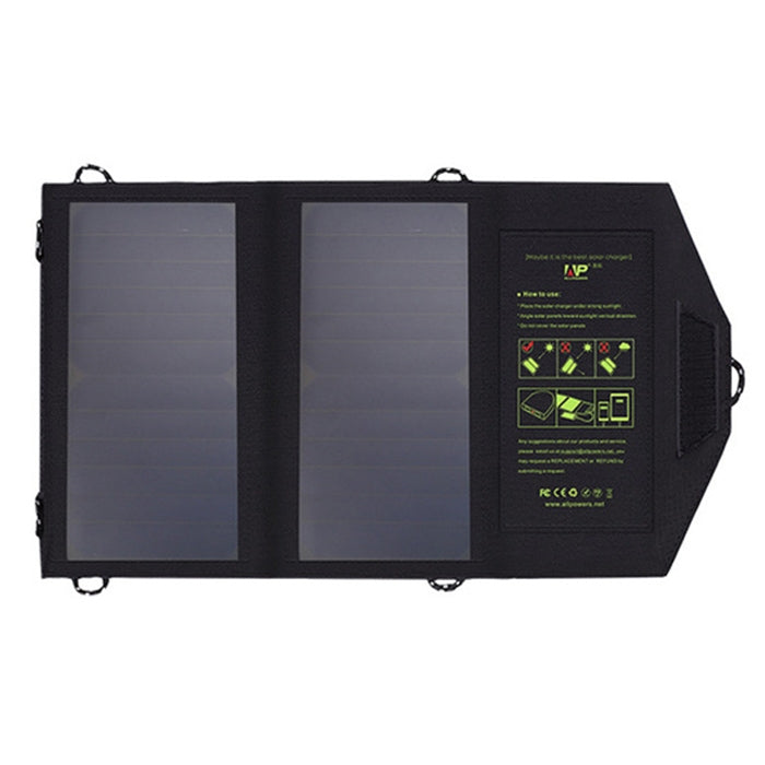 ALLPOWERS Solar Panel 10W 5V Solar Charger Portable Solar Battery Chargers Charging - Charger by PMC Jewellery | Online Shopping South Africa | PMC Jewellery | Buy Now Pay Later Mobicred