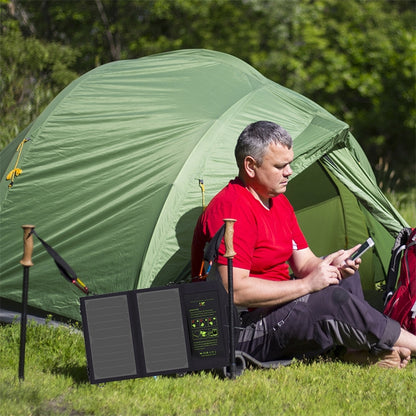 ALLPOWERS Solar Panel 10W 5V Solar Charger Portable Solar Battery Chargers Charging - Charger by PMC Jewellery | Online Shopping South Africa | PMC Jewellery | Buy Now Pay Later Mobicred