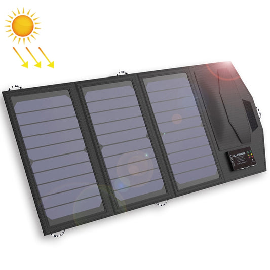 ALLPOWERS Solar Battery Charger Portable 5V 15W Dual USB+ Type-C Portable Solar Panel Charger Outdoors Foldable Solar Panel - Charger by PMC Jewellery | Online Shopping South Africa | PMC Jewellery | Buy Now Pay Later Mobicred