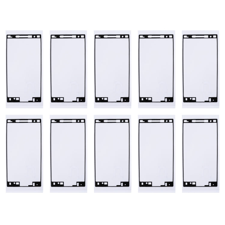 10 PCS for Sony Xperia X Compact / X Mini Front Housing Adhesive - Adhesive Sticker by PMC Jewellery | Online Shopping South Africa | PMC Jewellery | Buy Now Pay Later Mobicred