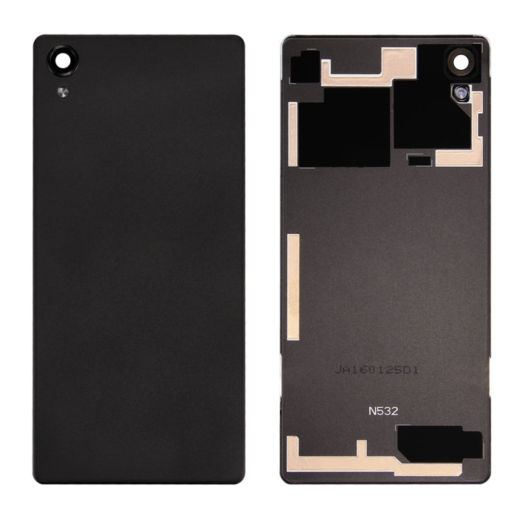 Back Battery Cover for Sony Xperia X  (Graphite Black) - Back Cover by PMC Jewellery | Online Shopping South Africa | PMC Jewellery | Buy Now Pay Later Mobicred