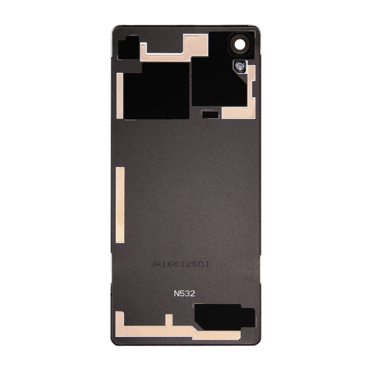 Back Battery Cover for Sony Xperia X  (Graphite Black) - Back Cover by PMC Jewellery | Online Shopping South Africa | PMC Jewellery | Buy Now Pay Later Mobicred