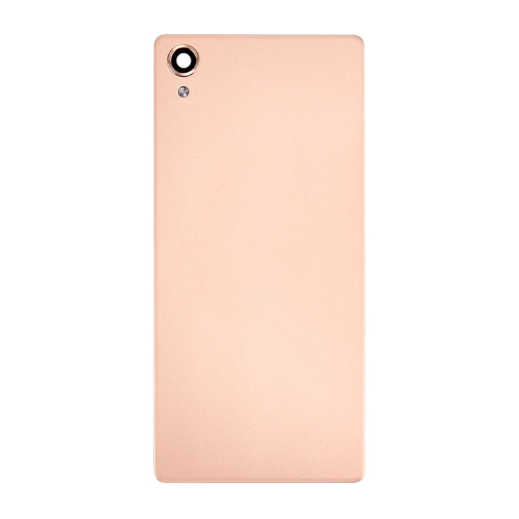 Back Battery Cover for Sony Xperia X (Rose Gold) - Back Cover by PMC Jewellery | Online Shopping South Africa | PMC Jewellery | Buy Now Pay Later Mobicred