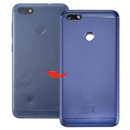 for Huawei Enjoy 7 / P9 Lite Mini / Y6 Pro (2017) Back Cover(Blue) - Back Cover by PMC Jewellery | Online Shopping South Africa | PMC Jewellery | Buy Now Pay Later Mobicred