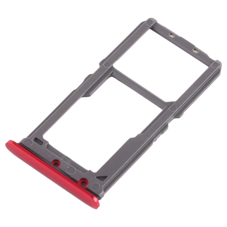 For Vivo X21 SIM Card Tray + SIM Card Tray / Micro SD Card Tray (Red) - Card Tray by PMc TechLife | Online Shopping South Africa | PMc TechLife | Buy Now Pay Later Mobicred