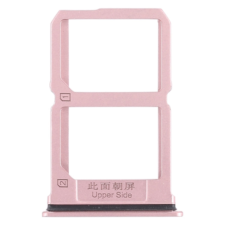 For Vivo X9s 2 x SIM Card Tray (Rose Gold) - Card Socket by PMc TechLife | Online Shopping South Africa | PMc TechLife | Buy Now Pay Later Mobicred