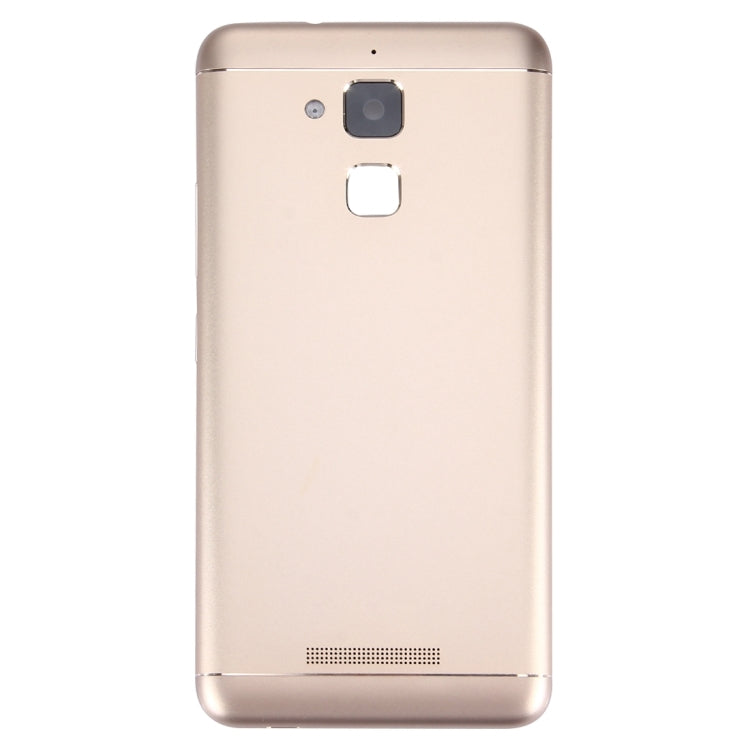 Aluminium Alloy Back Battery Cover for ASUS ZenFone 3 Max / ZC520TL(Gold) - Back Cover by PMC Jewellery | Online Shopping South Africa | PMC Jewellery | Buy Now Pay Later Mobicred