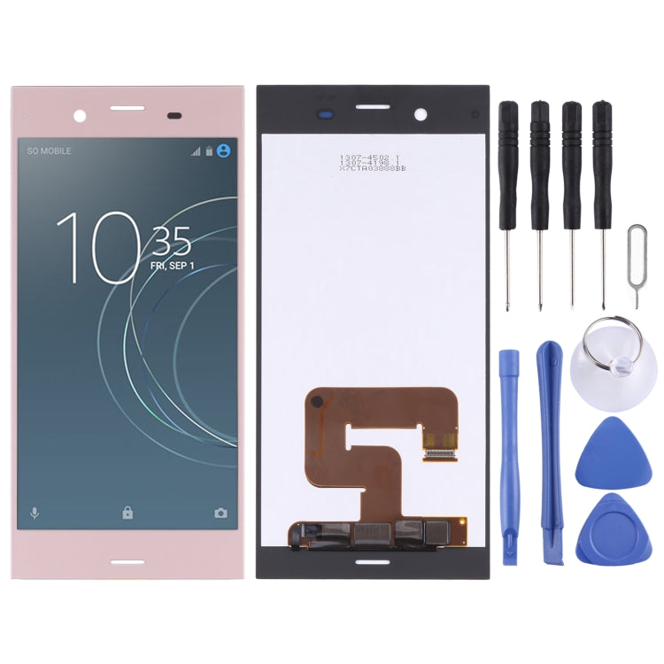 OEM LCD Screen for Sony Xperia XZ1 with Digitizer Full Assembly(Pink) - LCD Screen by PMC TechLife | Online Shopping South Africa | PMC TechLife