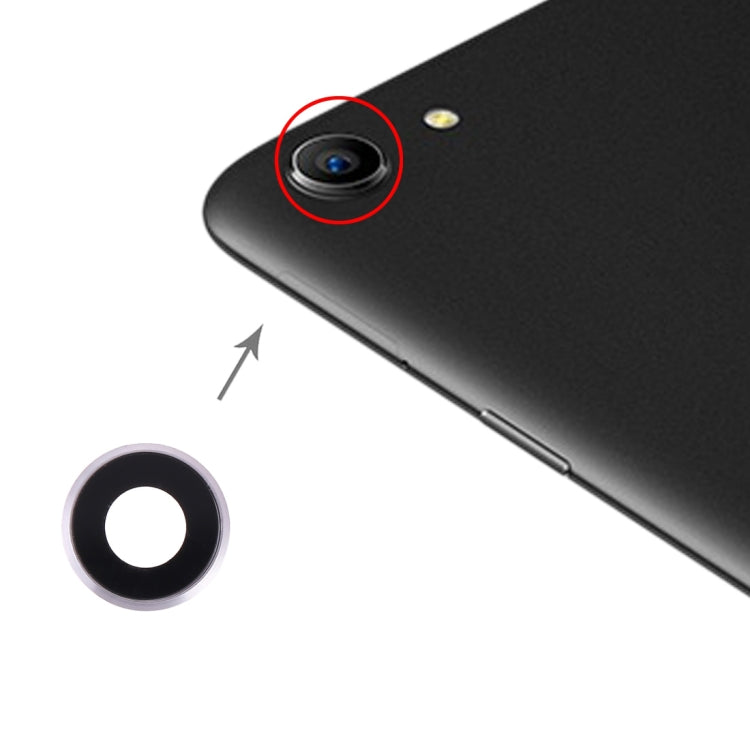 For OPPO A83 / A1 10pcs Camera Lens Cover (Silver) - Camera Series by PMC TechLife | Online Shopping South Africa | PMC TechLife