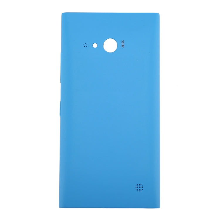 for Nokia Lumia 735 Solid Color NFC Battery Back Cover(Blue) - Back Cover by PMC Jewellery | Online Shopping South Africa | PMC Jewellery | Buy Now Pay Later Mobicred