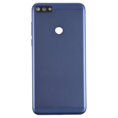 Back Cover with Side Keys for Huawei Honor Play 7C(Blue) - Back Cover by PMC Jewellery | Online Shopping South Africa | PMC Jewellery | Buy Now Pay Later Mobicred