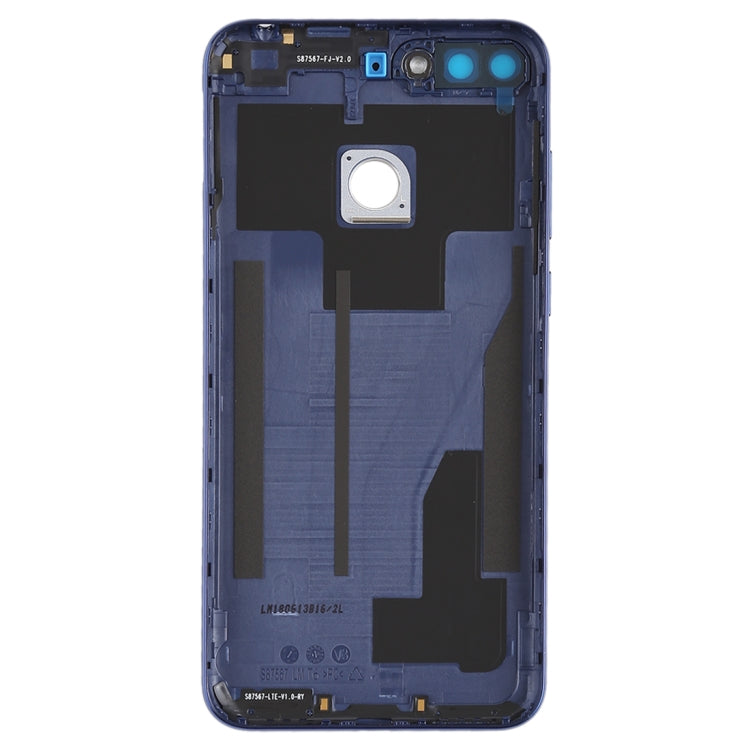 Back Cover with Side Keys & Camera Lens for Huawei Honor Play 7A(Blue) - Back Cover by PMC Jewellery | Online Shopping South Africa | PMC Jewellery | Buy Now Pay Later Mobicred