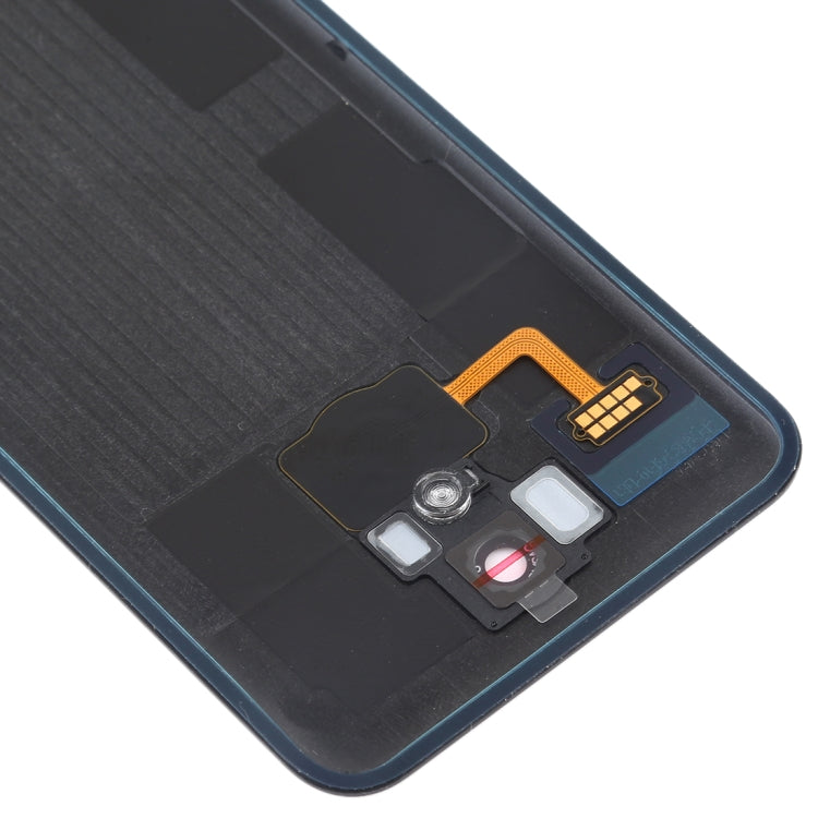 Battery Back Cover with Camera Lens & Fingerprint Sensor for LG Q7 / Q7+(Black) - For LG by PMC TechLife | Online Shopping South Africa | PMC TechLife | Buy Now Pay Later Mobicred