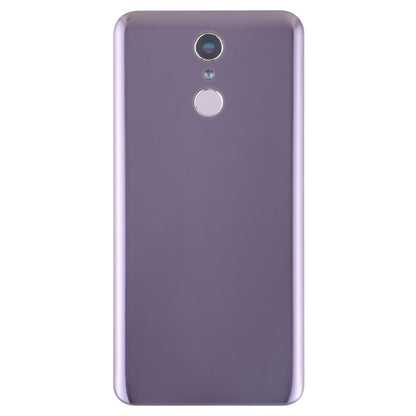 Battery Back Cover with Camera Lens & Fingerprint Sensor for LG Q7 / Q7+(Purple) - For LG by PMC Jewellery | Online Shopping South Africa | PMC Jewellery | Buy Now Pay Later Mobicred