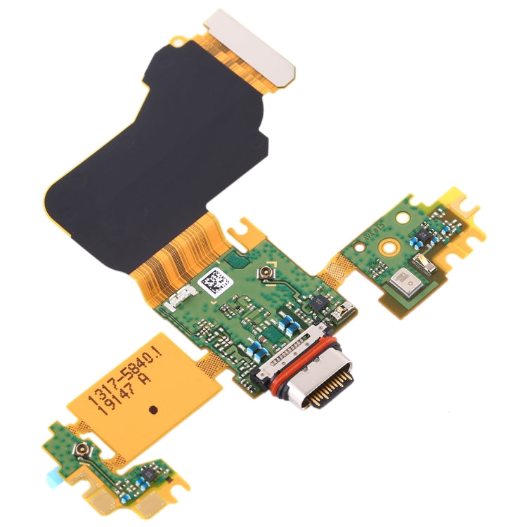 Original Charging Port Flex Cable + Microphone Flex Cable for Sony Xperia 1 - Flex Cable by PMC TechLife | Online Shopping South Africa | PMC TechLife