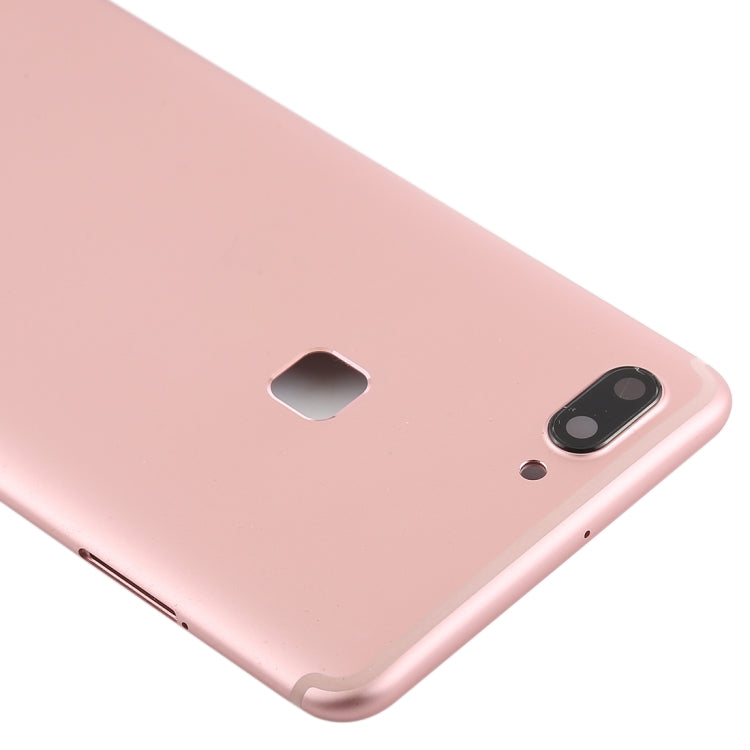 For Vivo X20 Back Cover with Camera Lens (Rose Gold) - Back Cover by PMC Jewellery | Online Shopping South Africa | PMC Jewellery | Buy Now Pay Later Mobicred