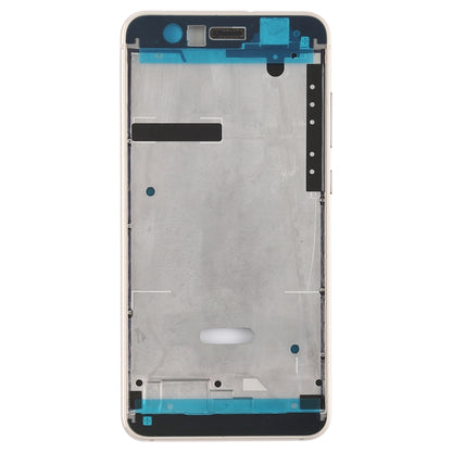 Middle Frame Bezel Plate with Side Keys for Huawei P10 Lite(Gold) - Full Housing Cover by PMC Jewellery | Online Shopping South Africa | PMC Jewellery | Buy Now Pay Later Mobicred