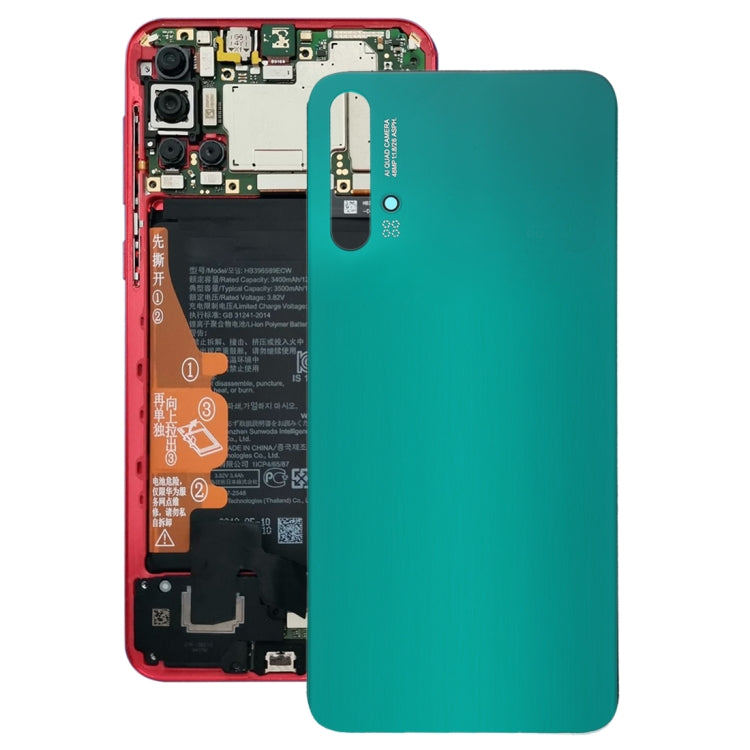Battery Back Cover for Huawei Nova 5 Pro(Green) - Back Cover by PMc TechLife | Online Shopping South Africa | PMc TechLife | Buy Now Pay Later Mobicred