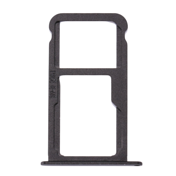 For Huawei Mate 9 SIM Card Tray & SIM / Micro SD Card Tray(Black) - Card Socket by PMc TechLife | Online Shopping South Africa | PMc TechLife | Buy Now Pay Later Mobicred