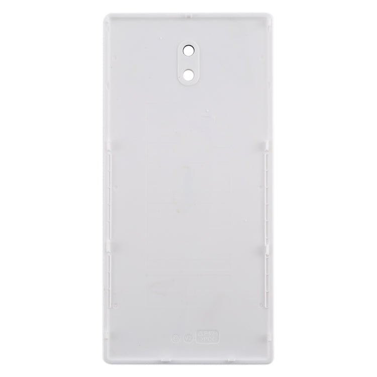 Battery Back Cover for Nokia 3 TA-1020 TA-1028 TA-1032 TA-1038(White) - Back Cover by PMC Jewellery | Online Shopping South Africa | PMC Jewellery | Buy Now Pay Later Mobicred