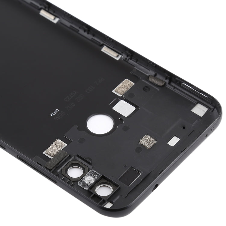 Back Cover for Xiaomi Redmi 6 Pro(Black) - Back Cover by PMC TechLife | Online Shopping South Africa | PMC TechLife | Buy Now Pay Later Mobicred