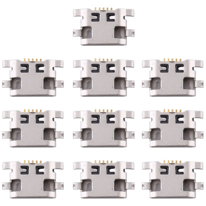 For Meizu V8 10pcs Charging Port Connector - Tail Connector by PMC Jewellery | Online Shopping South Africa | PMC Jewellery | Buy Now Pay Later Mobicred