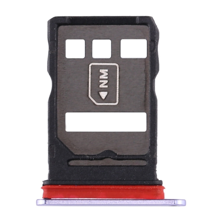 SIM Card Tray + NM Card Tray for Huawei Mate 30 (Light Purple) - free shipping - PMc TechLife - Order now!