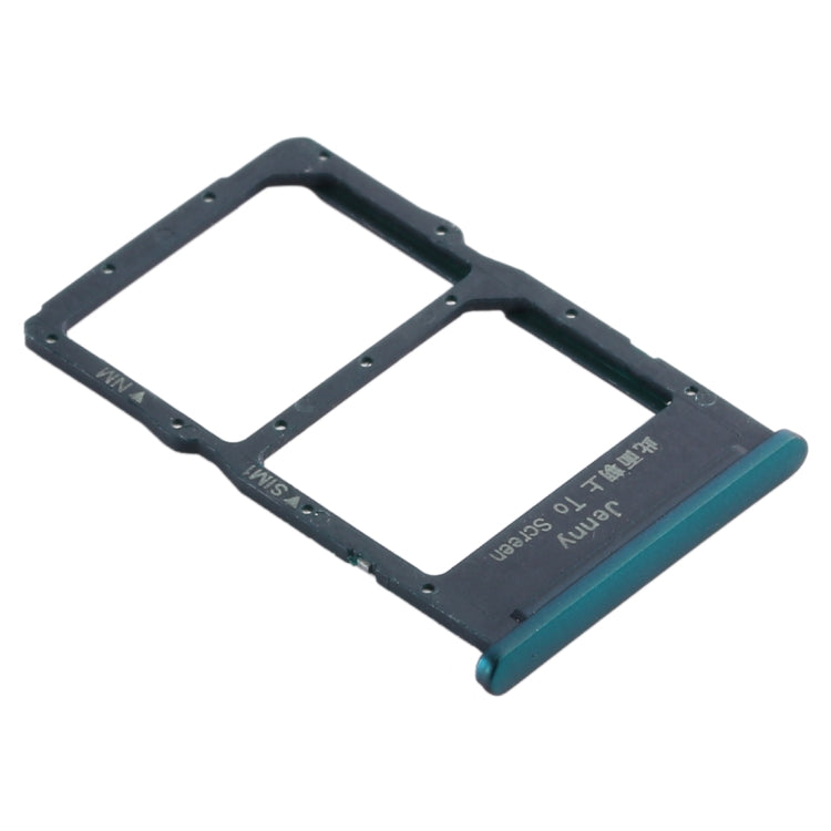 SIM Card Tray + NM Card Tray for Huawei Nova 6 SE (Green) - Card Socket by PMc TechLife | Online Shopping South Africa | PMc TechLife | Buy Now Pay Later Mobicred