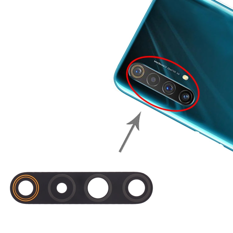 For OPPO Realme X50 5G 10pcs Back Camera Lens - Camera Series by PMC TechLife | Online Shopping South Africa | PMC TechLife