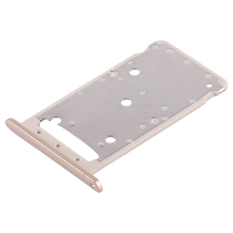 2 SIM Card Tray / Micro SD Card Tray for Huawei Enjoy 6 / AL10(Gold) - Card Socket by PMc TechLife | Online Shopping South Africa | PMc TechLife | Buy Now Pay Later Mobicred