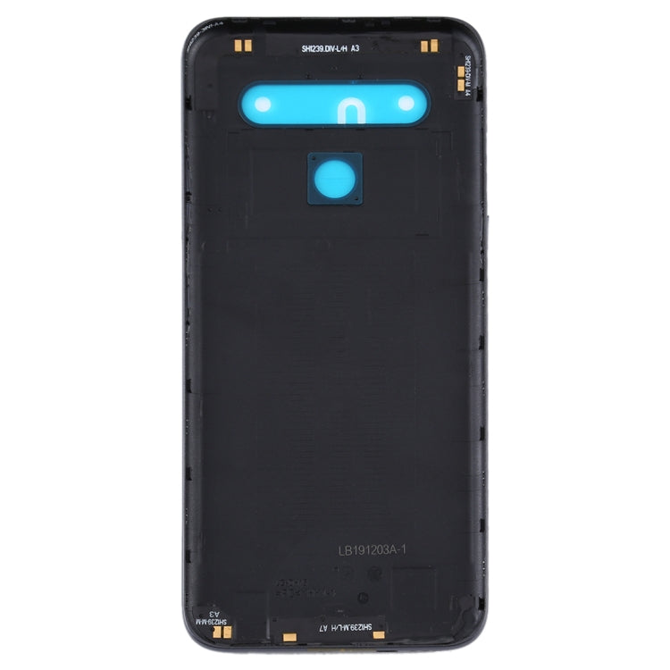 Battery Back Cover for LG Q61(Black) - For LG by PMC Jewellery | Online Shopping South Africa | PMC Jewellery | Buy Now Pay Later Mobicred