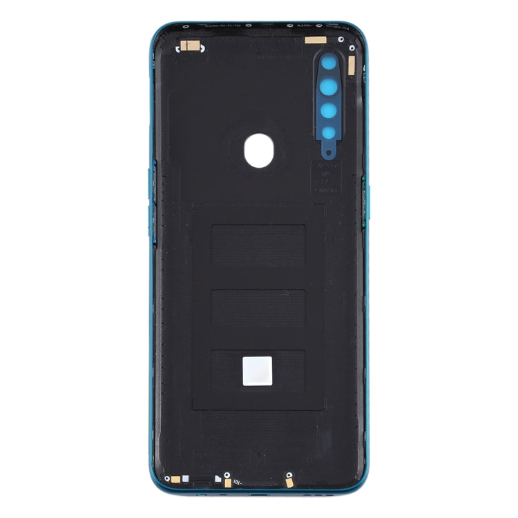 For OPPO A8 Battery Back Cover (Blue) - Back Cover by PMC Jewellery | Online Shopping South Africa | PMC Jewellery | Buy Now Pay Later Mobicred