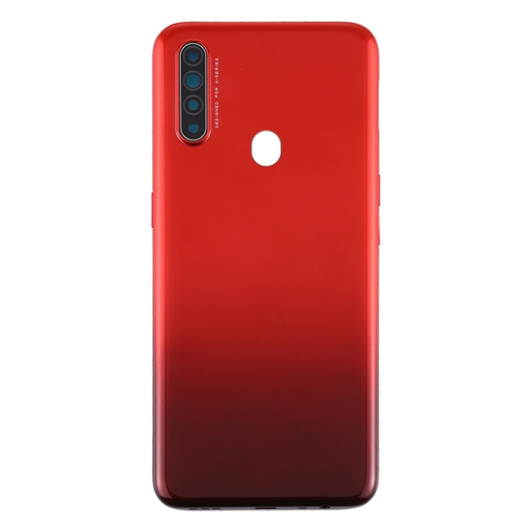 For OPPO A8 Battery Back Cover (Red) - Back Cover by PMC Jewellery | Online Shopping South Africa | PMC Jewellery | Buy Now Pay Later Mobicred