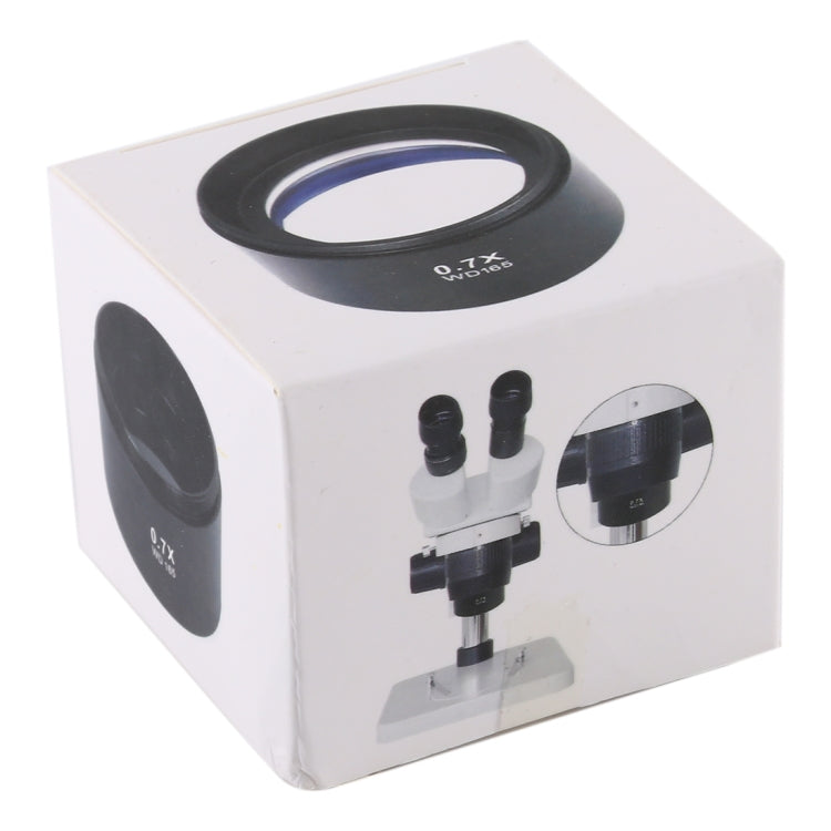 Stereo Microscopes Auxiliary Objective Lens Barlow Lens Magnifier 0.7X WD165 - Digital Microscope by PMC Jewellery | Online Shopping South Africa | PMC Jewellery | Buy Now Pay Later Mobicred