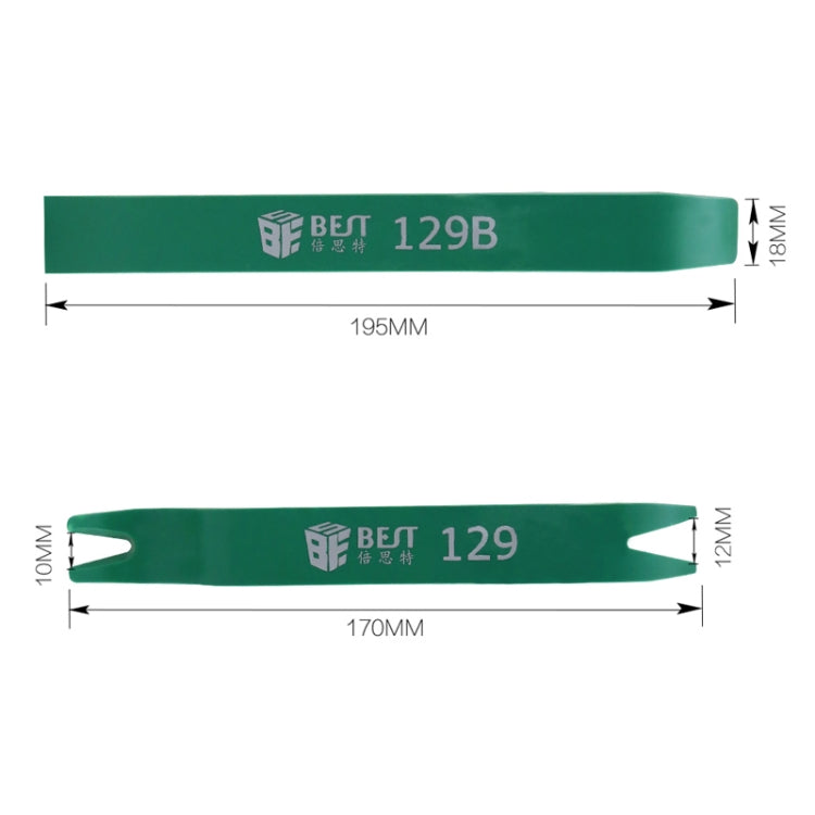 BEST-129 Double Bend Head Plastic Pry Tool - Crowbar by BEST | Online Shopping South Africa | PMC TechLife