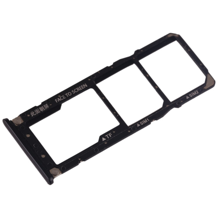 SIM Card Tray + SIM Card Tray + Micro SD Card Tray for Xiaomi Mi Play(Black) - Card Tray by PMc TechLife | Online Shopping South Africa | PMc TechLife | Buy Now Pay Later Mobicred