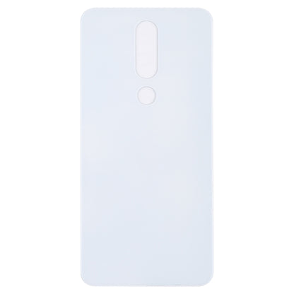 Back Cover for Nokia X6 (2018)(White) - Back Cover by PMC Jewellery | Online Shopping South Africa | PMC Jewellery | Buy Now Pay Later Mobicred