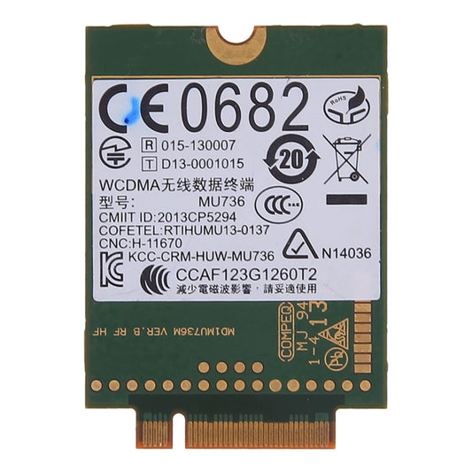 Wireless Network Card for Huawei MU736 3G WWAN Card Module 723985-001 748599-001 - Add-on Cards by PMC Jewellery | Online Shopping South Africa | PMC Jewellery | Buy Now Pay Later Mobicred