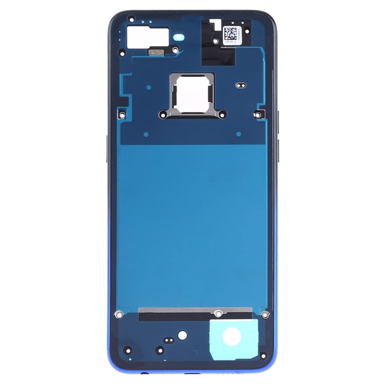 For OPPO F9 / A7X Middle Frame Bezel Plate (Twilight Blue) - Frame Bezel Plate by PMC Jewellery | Online Shopping South Africa | PMC Jewellery | Buy Now Pay Later Mobicred