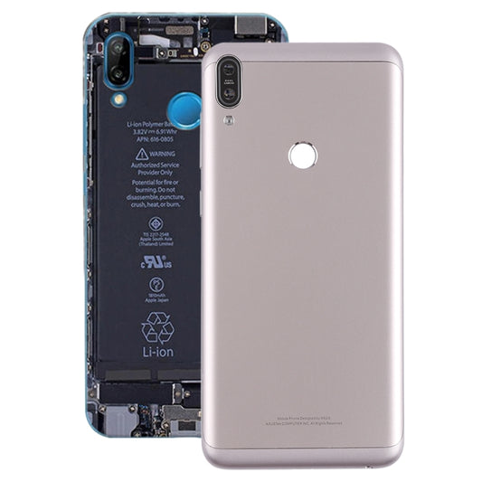 Back Cover with Camera Lens & Side Keys for Asus Zenfone Max Pro (M1) / ZB601KL(Silver) - Back Cover by PMC Jewellery | Online Shopping South Africa | PMC Jewellery | Buy Now Pay Later Mobicred