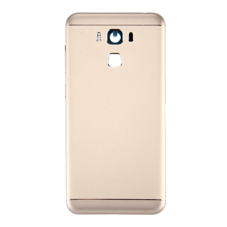 Aluminum Alloy Back Battery Cover for Asus ZenFone 3 Max / ZC553KL (Gold) - Back Cover by PMC Jewellery | Online Shopping South Africa | PMC Jewellery | Buy Now Pay Later Mobicred