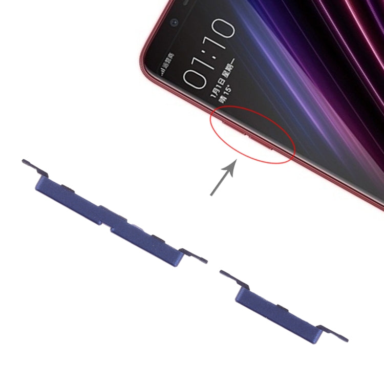 For OPPO A1 Side Keys(Blue) - Home key & Side Key by PMc TechLife | Online Shopping South Africa | PMc TechLife | Buy Now Pay Later Mobicred