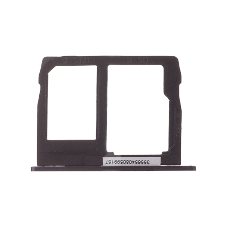 SIM Card Tray + Micro SD Card Tray for Motorola Moto G5S Plus XT1805 (Black) - Card Socket by PMc TechLife | Online Shopping South Africa | PMc TechLife | Buy Now Pay Later Mobicred