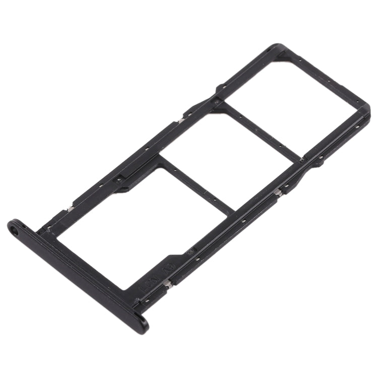 SIM Card Tray + Micro SD Card Tray for Huawei Y5 Prime (2018) / Honor Play 7 (Black) - Card Socket by PMc TechLife | Online Shopping South Africa | PMc TechLife | Buy Now Pay Later Mobicred