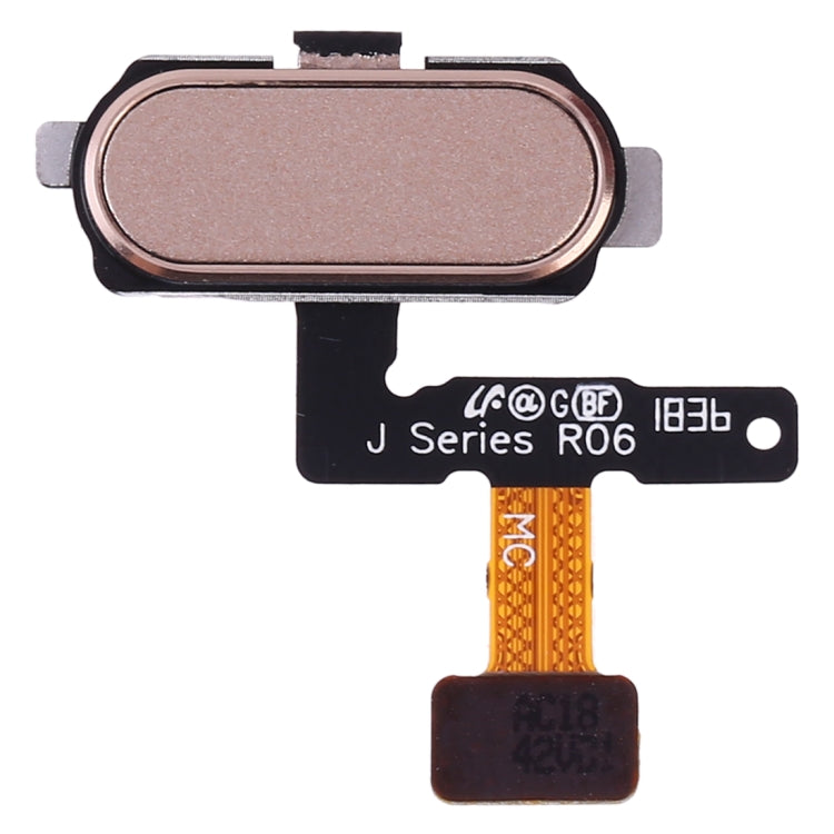 For Galaxy J7 (2017) SM-J730F/DS SM-J730/DS Fingerprint Sensor Flex Cable(Gold) - Flex Cable by PMC Jewellery | Online Shopping South Africa | PMC Jewellery | Buy Now Pay Later Mobicred