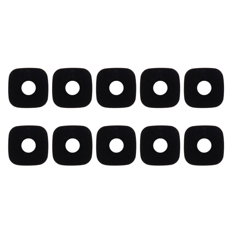 For Galaxy C9 Pro / C9000 10pcs Back Camera Lens(Black) - Camera by PMC TechLife | Online Shopping South Africa | PMC TechLife