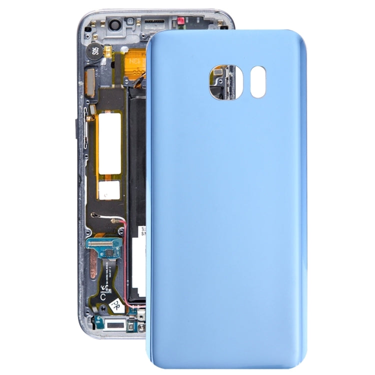 For Galaxy S7 Edge / G935 Battery Back Cover (Blue) - Back Cover by PMC Jewellery | Online Shopping South Africa | PMC Jewellery | Buy Now Pay Later Mobicred