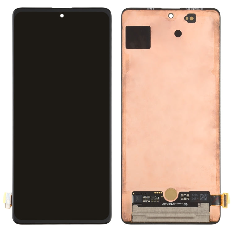 Original Super AMOLED LCD Screen for Galaxy A71 4G with Digitizer Full Assembly (Black) - free shipping - PMc TechLife - Order now!
