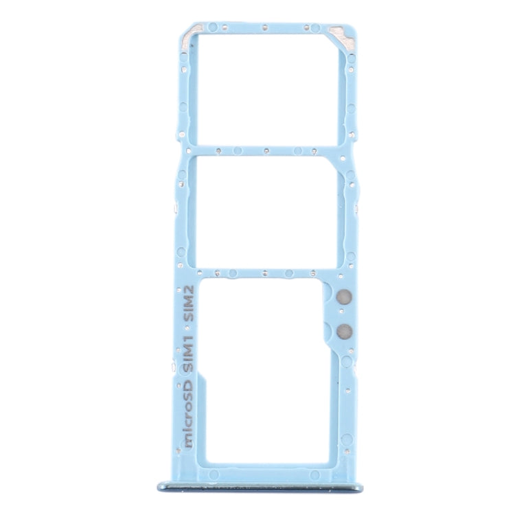 For Samsung Galaxy A51 / A515 SIM Card Tray + SIM Card Tray + Micro SD Card Tray (Blue) - free shipping - PMc TechLife - Order now!