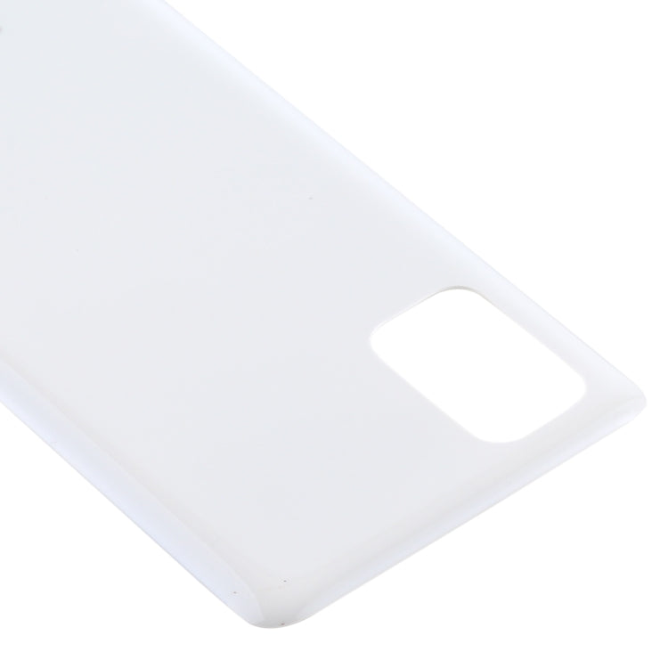 For Samsung Galaxy M51 Battery Back Cover (White) - Back Cover by PMC Jewellery | Online Shopping South Africa | PMC Jewellery | Buy Now Pay Later Mobicred